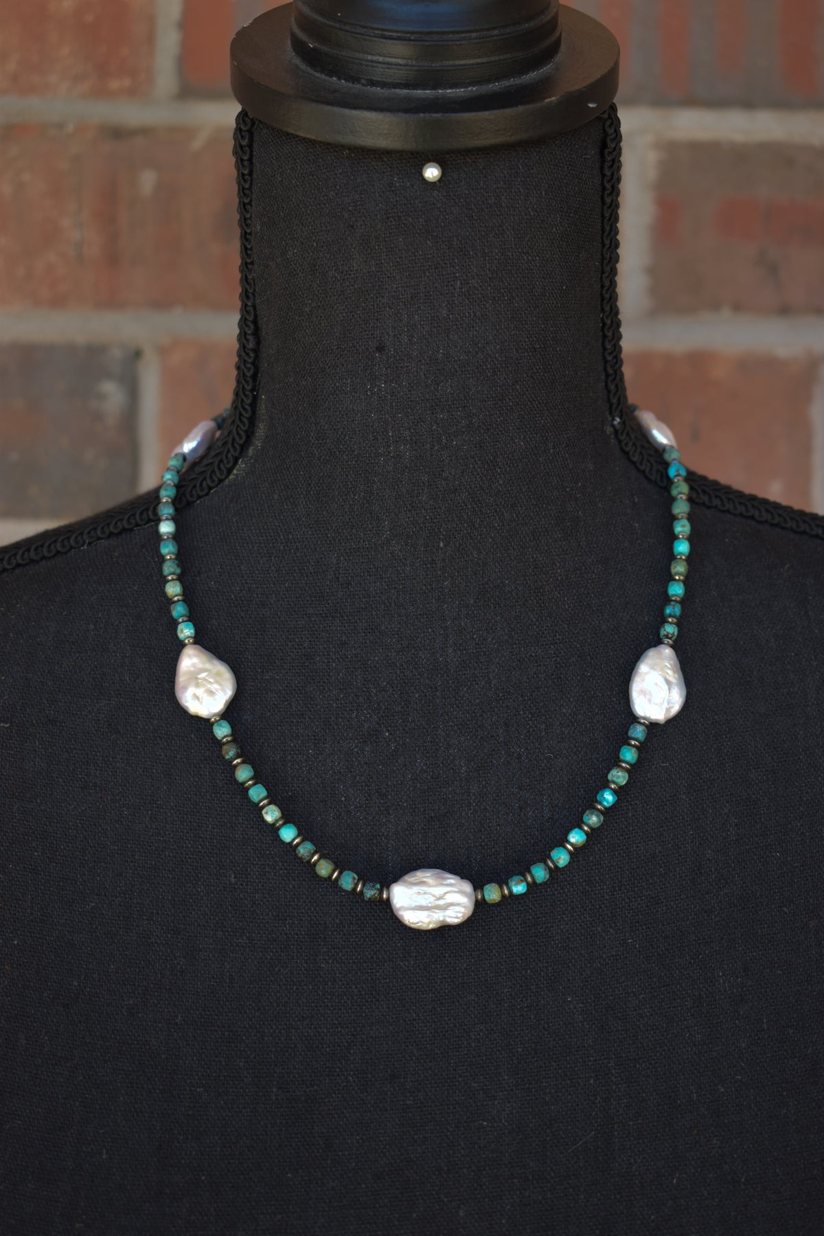 Turquoise & Fresh Water Pearls