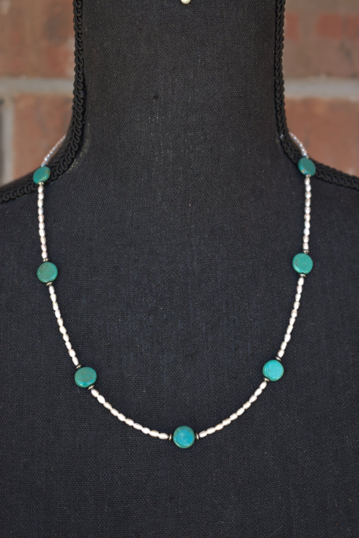 Turquoise & Fresh Water Pearls