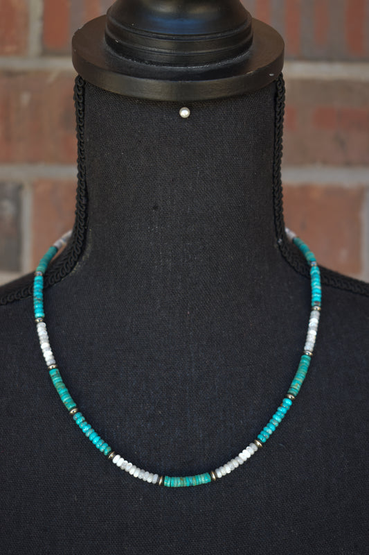 Turquoise & Mother Of Pearl