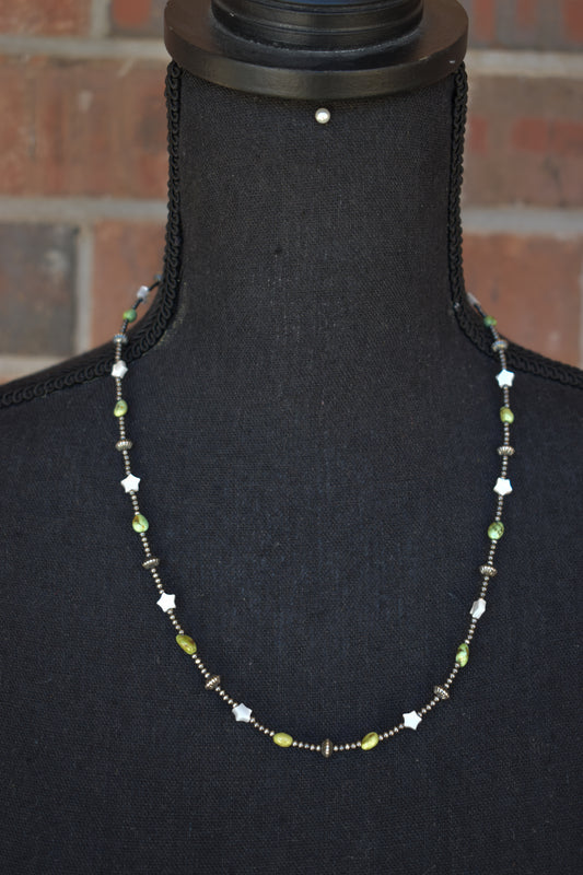 Sonoran Gold Turquoise & Mother Of Pearl