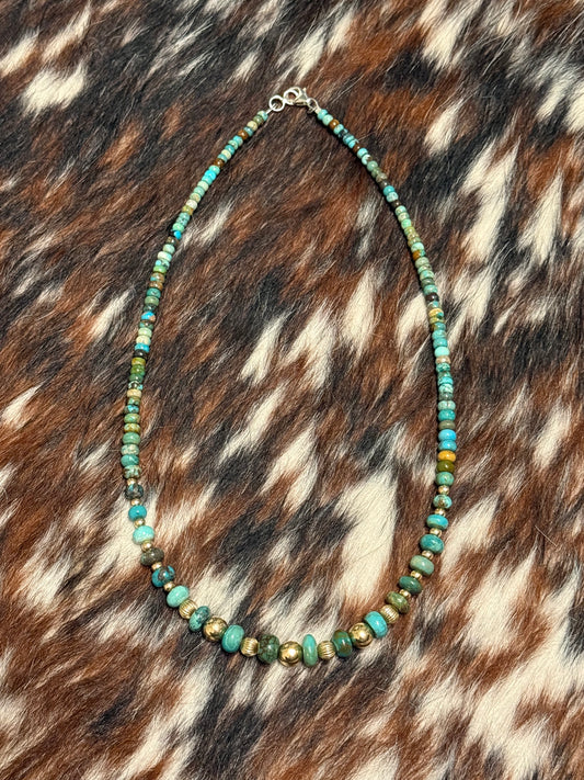 Turquoise & Gold